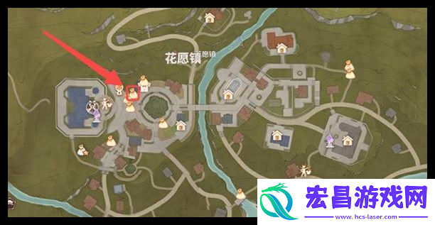 无限暖暖花愿镇商人去哪找