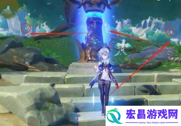 原神晶蝶快速捕捉路线
