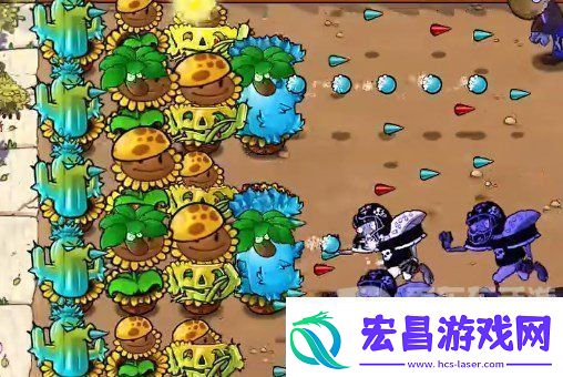 植物大战僵尸杂交版挑战模式第13关怎么过
