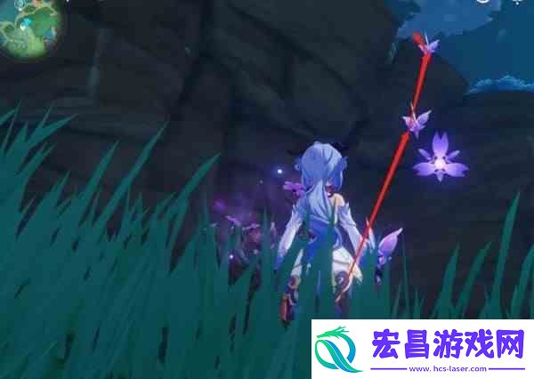 原神晶蝶快速捕捉路线