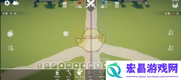 全面憨憨战争模拟器怎么部署兵种