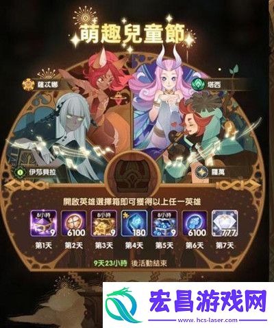 剑与远征萌趣儿童节有什么活动