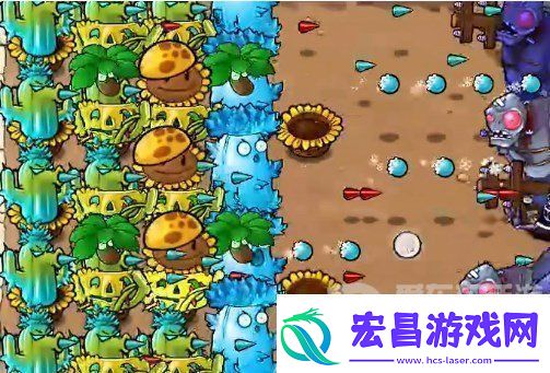植物大战僵尸杂交版挑战模式第13关怎么过