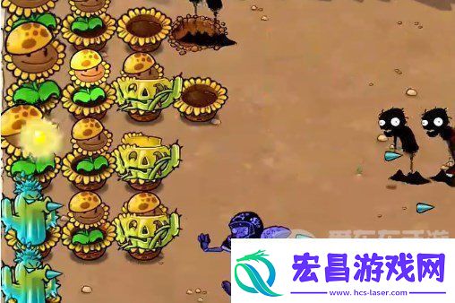 植物大战僵尸杂交版挑战模式第13关怎么过