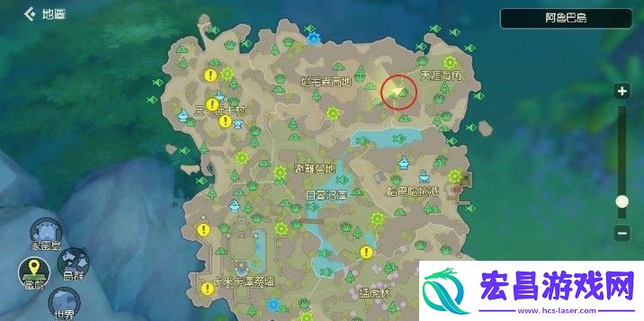 海岛纪元无限资源采集点在哪