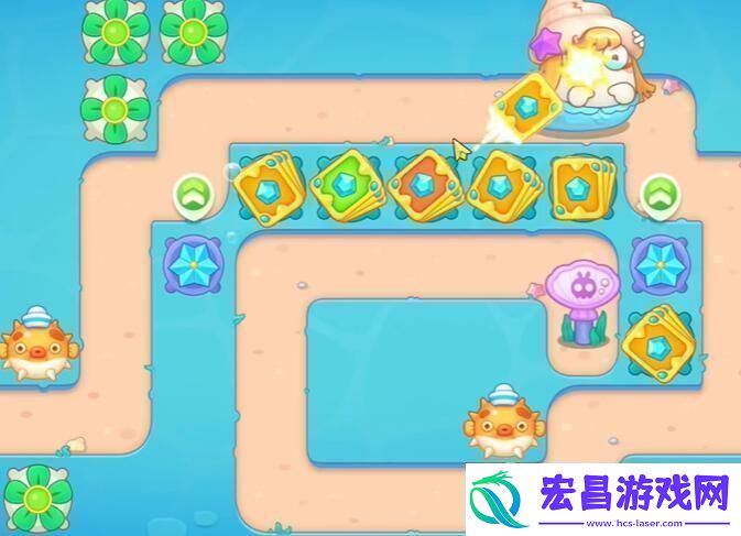 保卫萝卜4海的闺女第48关怎么过关