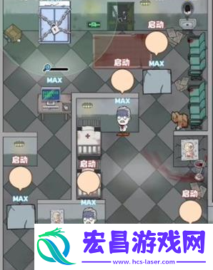 开个密室馆惊魂医院布置图一览