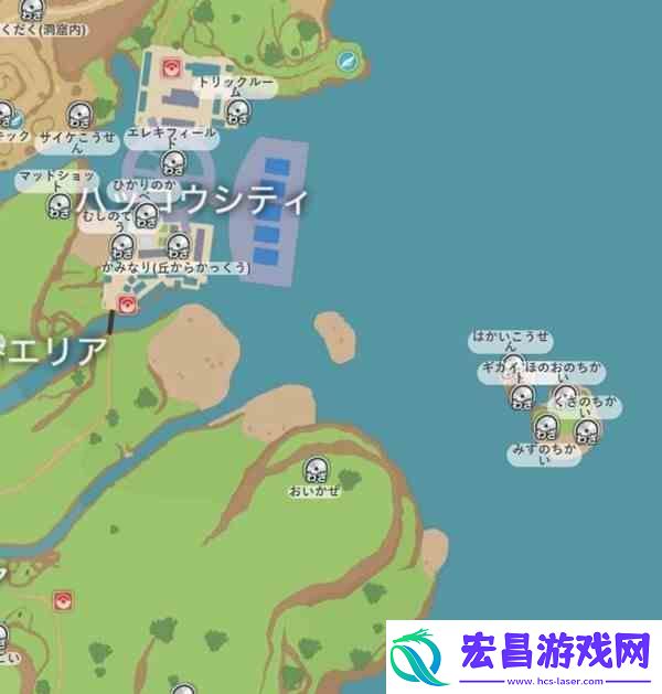 宝可梦朱紫收集相关道具位置标注