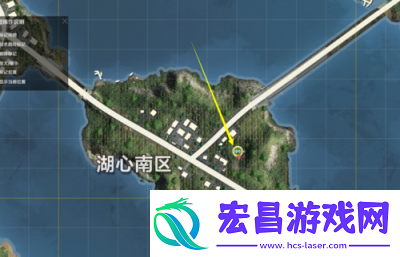 荒野行动中飞机的位置及坠毁后残骸的寻找