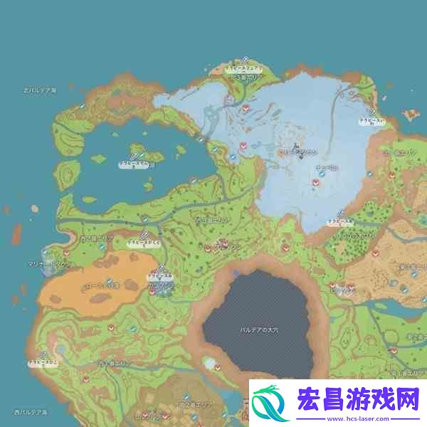 宝可梦朱紫收集相关道具位置标注