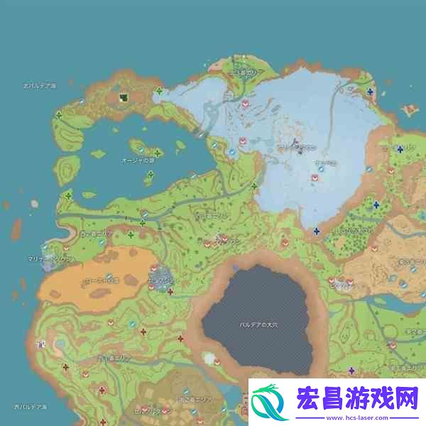宝可梦朱紫收集相关道具位置标注