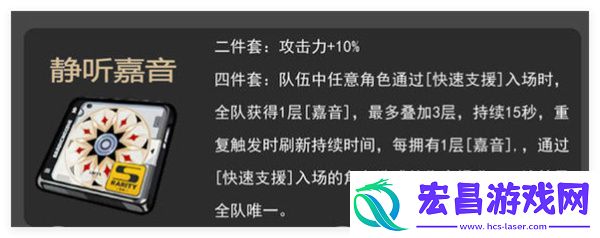 绝区零静听嘉音搭配推荐分享