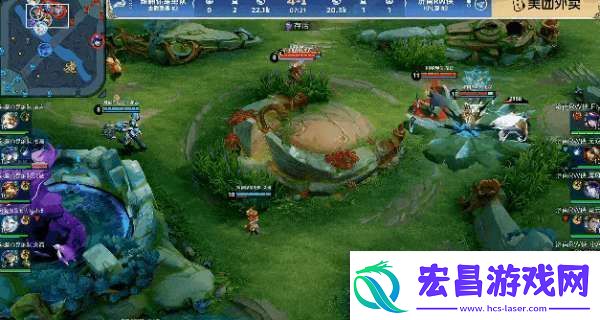 RW侠21辣辣队双大亚连持续压进RW侠势如破竹拿下比赛