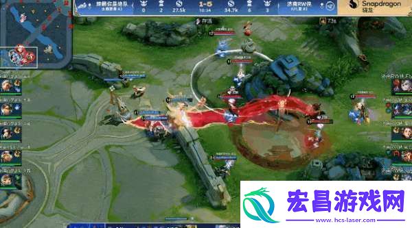 RW侠21辣辣队双大亚连持续压进RW侠势如破竹拿下比赛