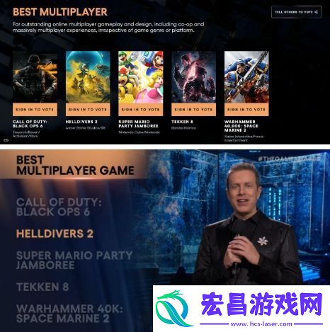 绝地潜兵2荣获TGA