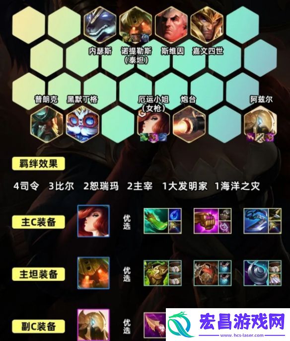 金铲铲之战s9.5司令女枪怎么玩
