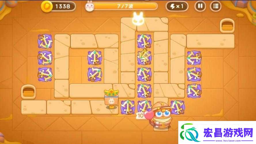 保卫萝卜4第28关全面攻略