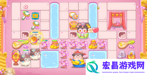保卫萝卜4秋妃传第73关怎么过