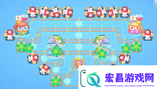 保卫萝卜4海的闺女第115关通关攻略