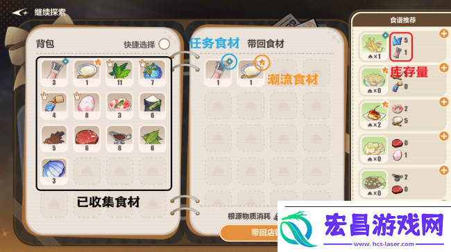 崩坏3数海寻馔一期菜谱大全