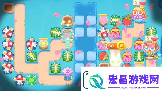 保卫萝卜4海的闺女第115关通关攻略