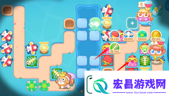 保卫萝卜4海的闺女第115关通关攻略