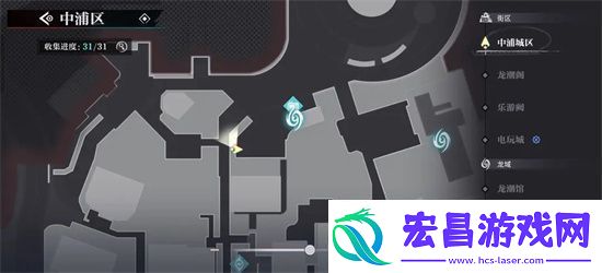 归龙潮中浦市区瞳术宝箱位置及密码一览
