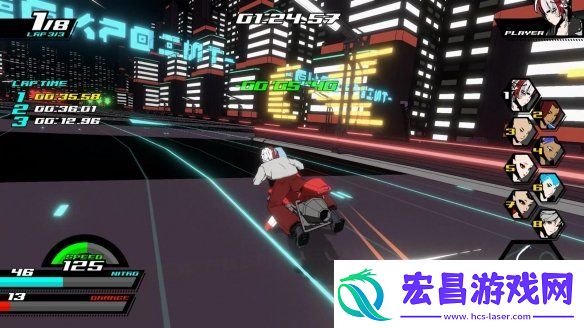 动画风街机竞速游戏新高峰