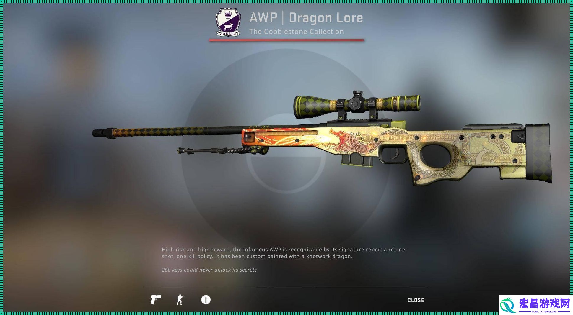 “CSGO‘大姐姐’AWP价几何