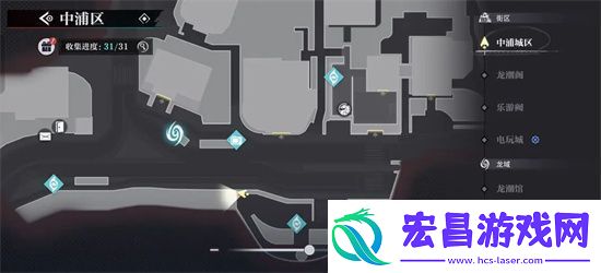 归龙潮中浦市区瞳术宝箱位置及密码一览
