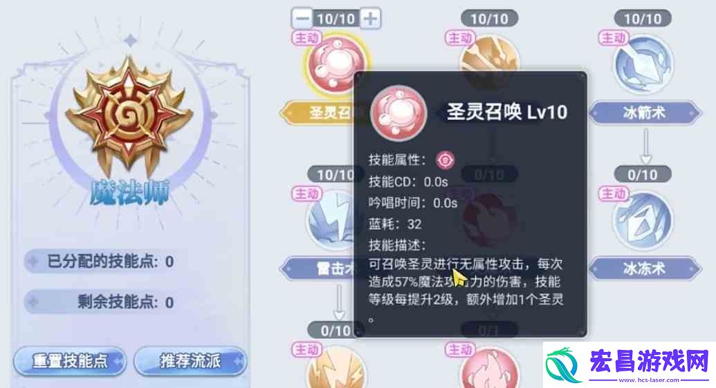 巴风特之怒巫师技能加点攻略