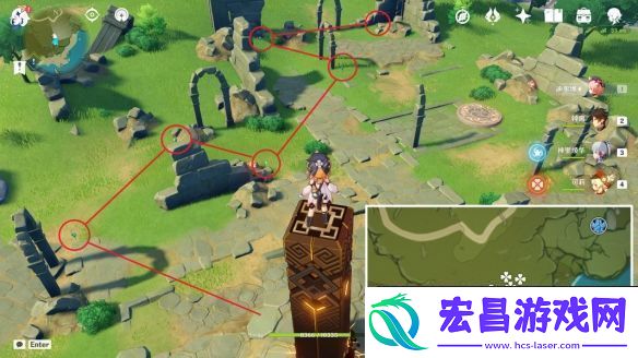 原神小灯草采集位置在哪