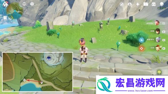 原神小灯草采集位置在哪