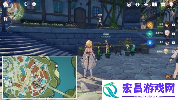 原神小灯草采集位置在哪
