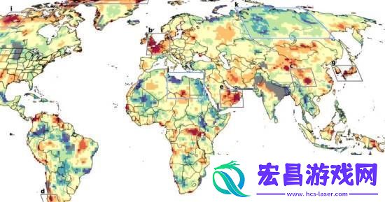 科学家发现地球热出“斑”了