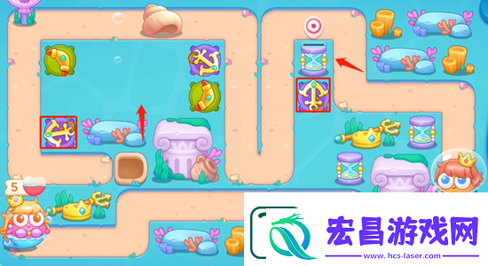 保卫萝卜4海的闺女第22关通关攻略