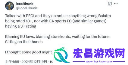 小丑牌作者申诉不合理的18+评级