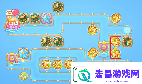 保卫萝卜4海的闺女第16关通关攻略