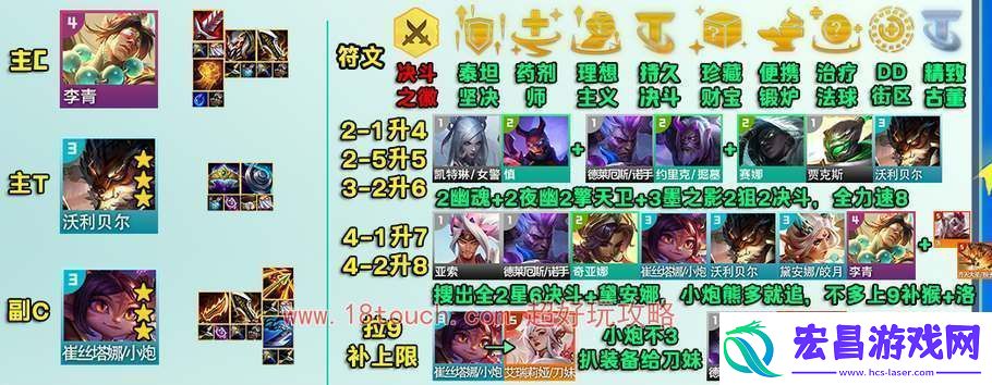 云顶之弈s11决斗盲僧阵容攻略