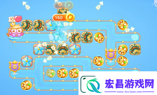 保卫萝卜4海的闺女第16关通关攻略