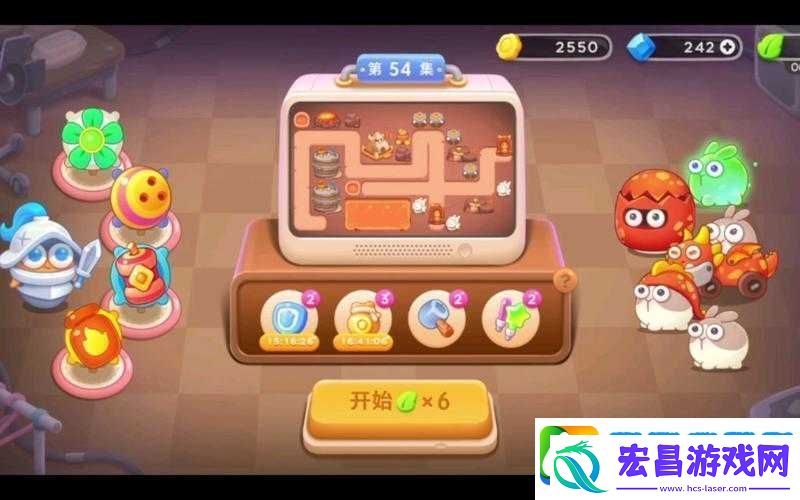 保卫萝卜4饿龙传说第54关详细通关攻略