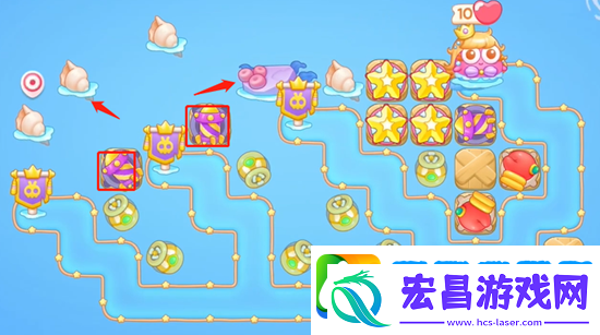 保卫萝卜4海的闺女第68关通关技巧