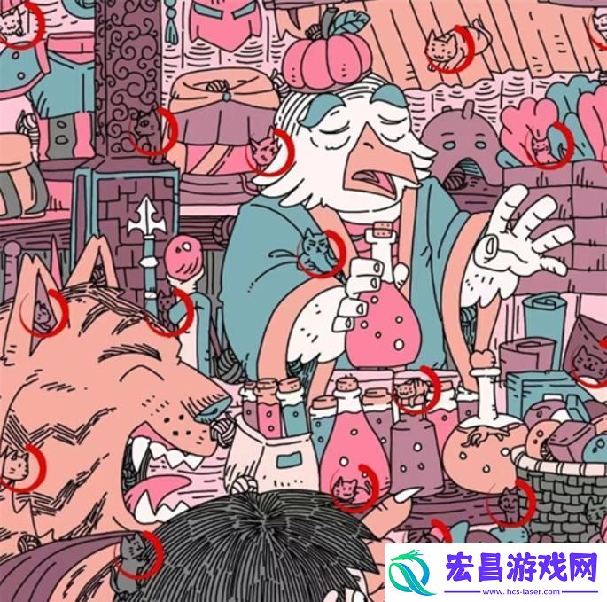 看你怎么秀找猫猫找到30只猫通关攻略