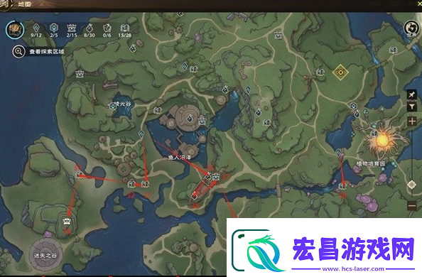 塔瑞斯世界迷雾森林探索攻略
