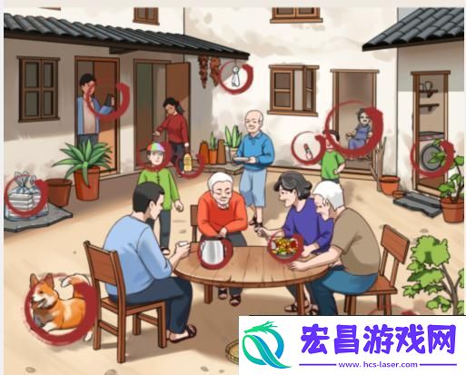 就我眼神好怀旧大庭院通关方法攻略一览