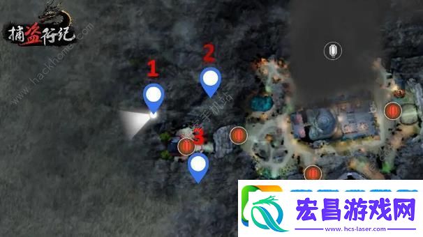捕盗行纪脉轮在哪里