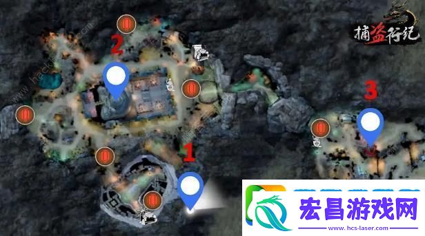 捕盗行纪脉轮在哪里
