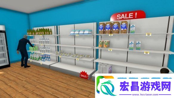 热门劳动游戏超市模拟器重大更新