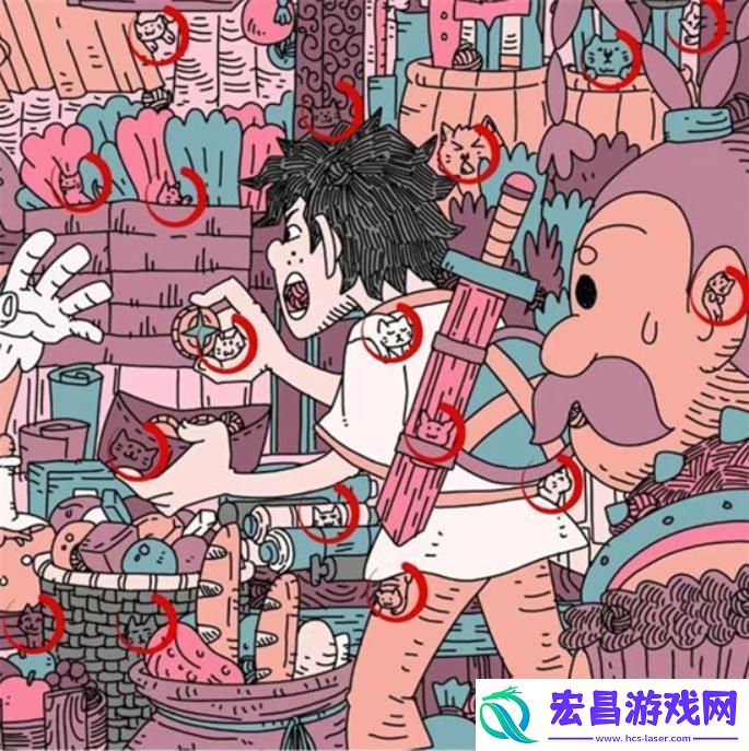 看你怎么秀找猫猫找到30只猫通关攻略