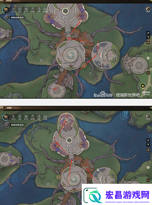 塔瑞斯世界迷雾森林探索攻略